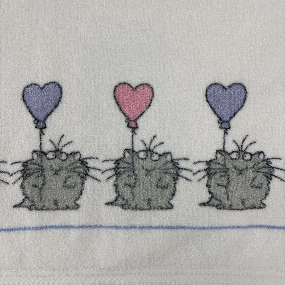 VTG 1980s Boynton Cat Bath Towel 43x25